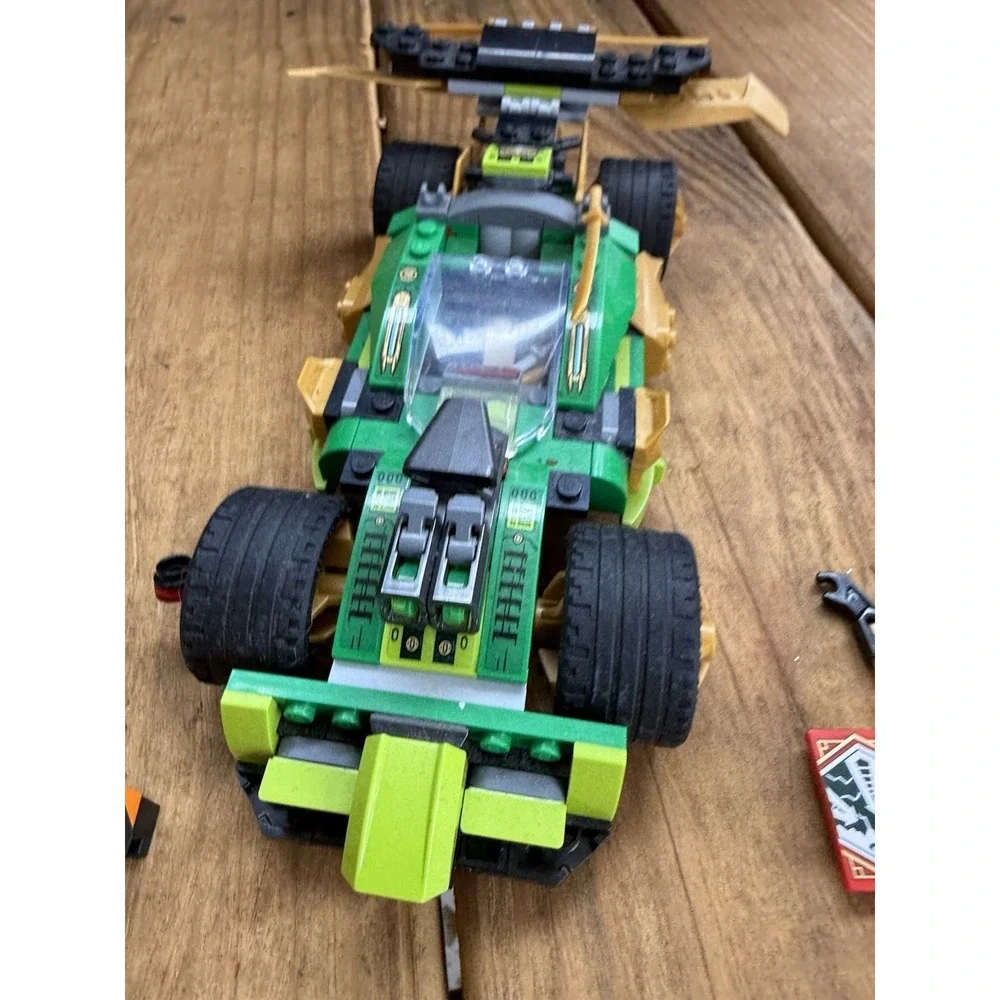 LEGO 71763 Ninjago - Lloyd's Race Car EVO 99% Complete NO MINIFIGS